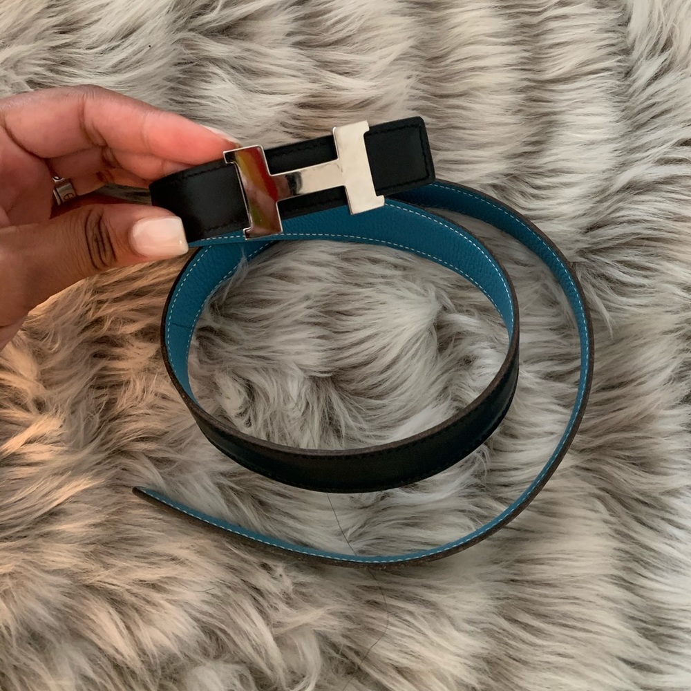 Reversible Hermes Belt